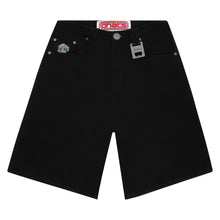 Load image into Gallery viewer, Phats Aphtermath Denim Shorts Jet Black