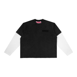 Phats Embroidered Layered Long Sleeve Tee