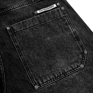 Phats Aphtermath Denim Shorts Black