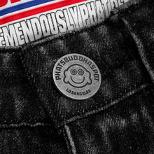 Load image into Gallery viewer, Phats Aphtermath Denim Shorts Black
