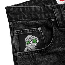 Load image into Gallery viewer, Phats Aphtermath Denim Shorts Black