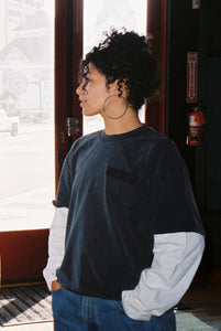 Phats Embroidered Layered Long Sleeve Tee
